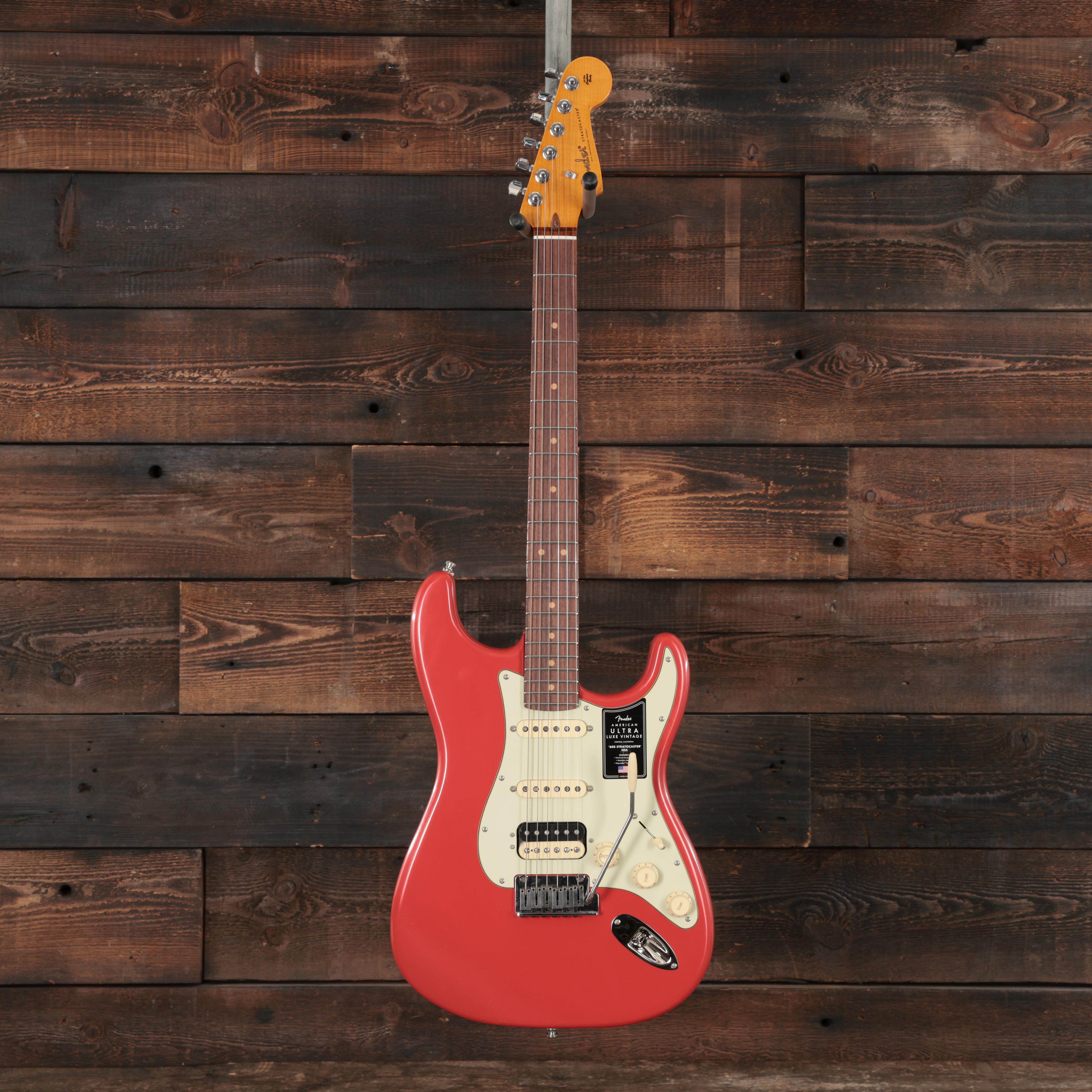 Fender American Ultra Luxe Vintage '60s Stratocaster HSS in Fiesta